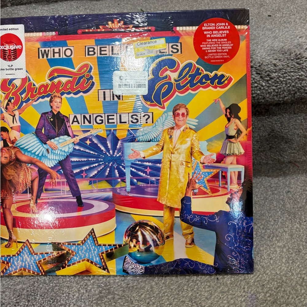 Brandi Carlile and Elton John Vinyl Record